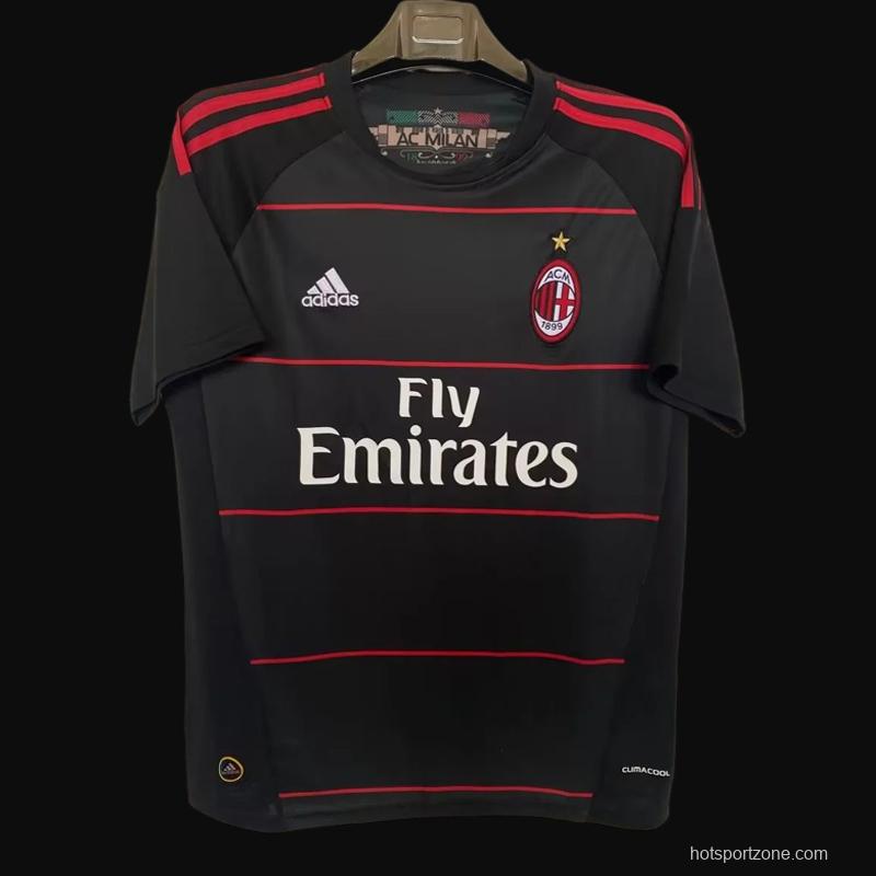 Retro 10/11 AC Milan Third Black Jersey