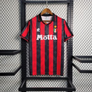 Retro 93-94 AC Milan Home Soccer Jersey