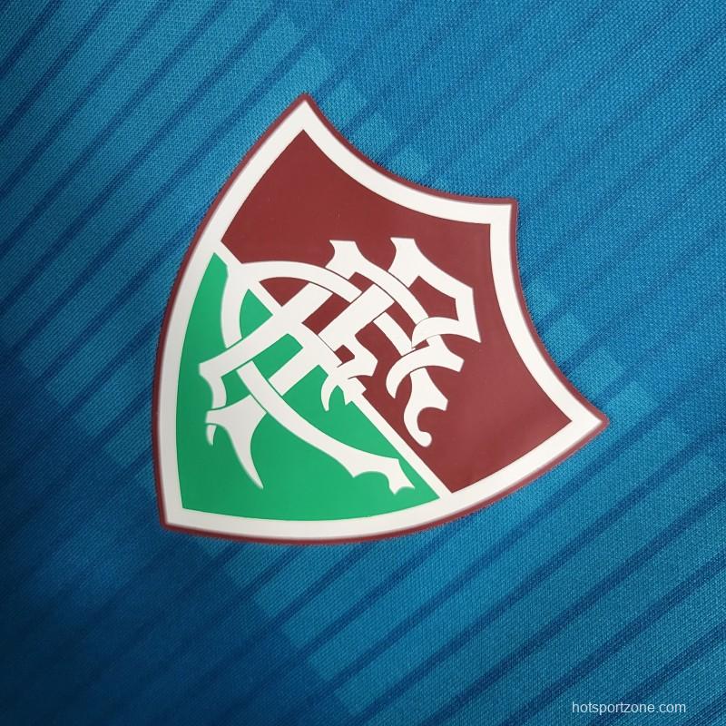 23-24 Fluminense Pre Match Blue Jersey