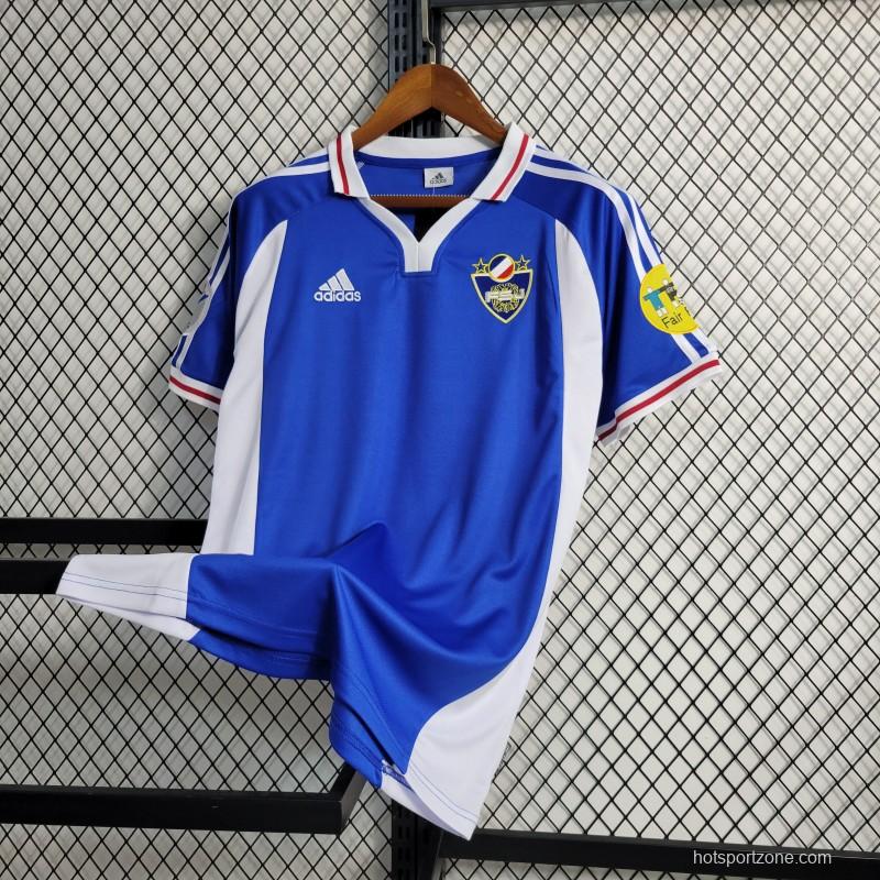 Retro 2000 Yugoslavia Home Jersey