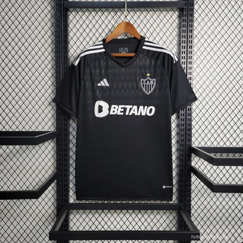 23-24 Atletico Mineiro Black Goalkeeper Jersey