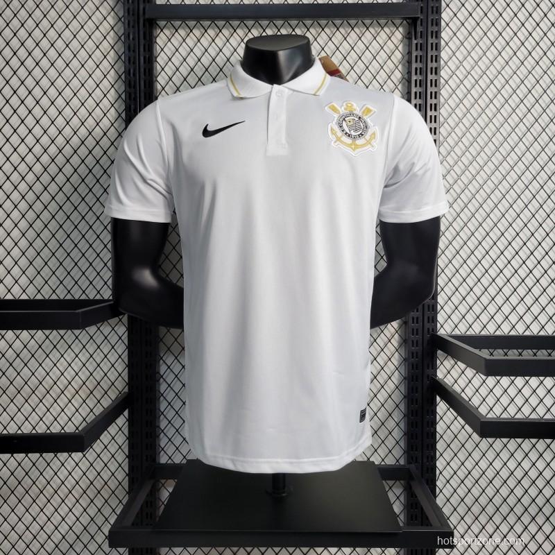 23-24 Corinthians POLO White Jersey