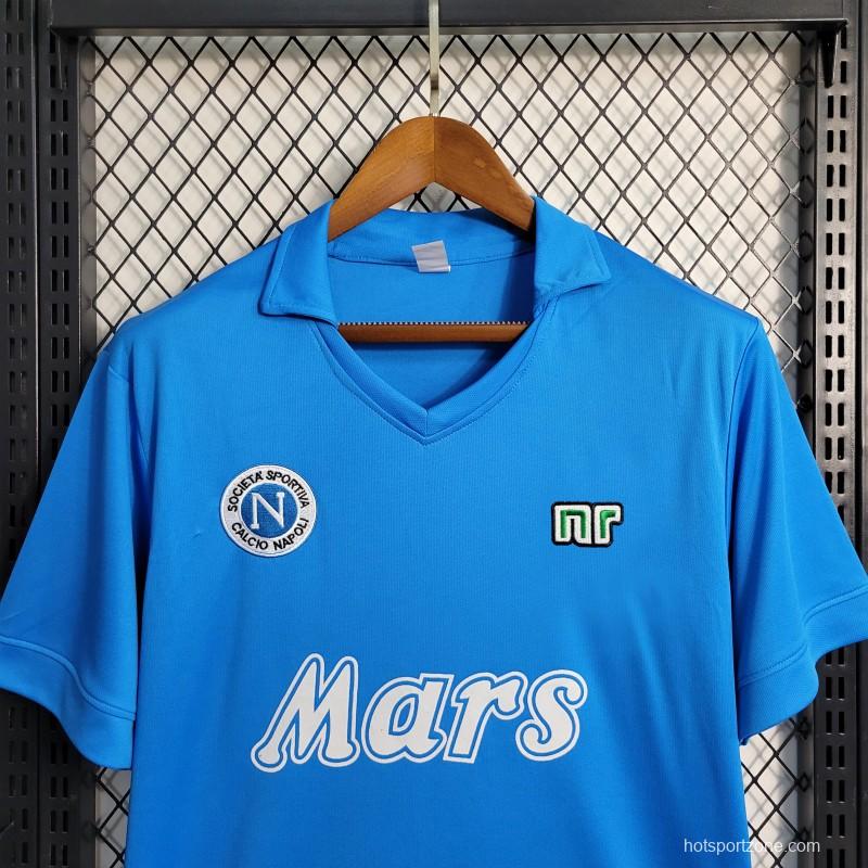 Retro 88/89 Napoli Home Jersey