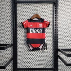 23-24 Flamengo Home Soccer Jersey Baby  6-18 Month