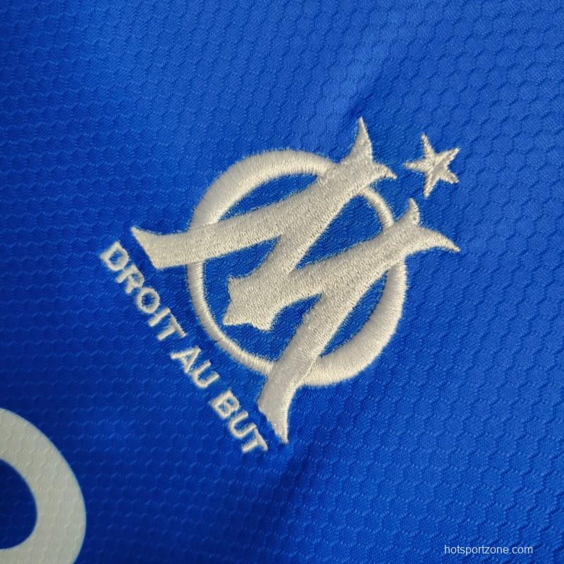 23-24 Olympique Marseille Blue Training Jersey