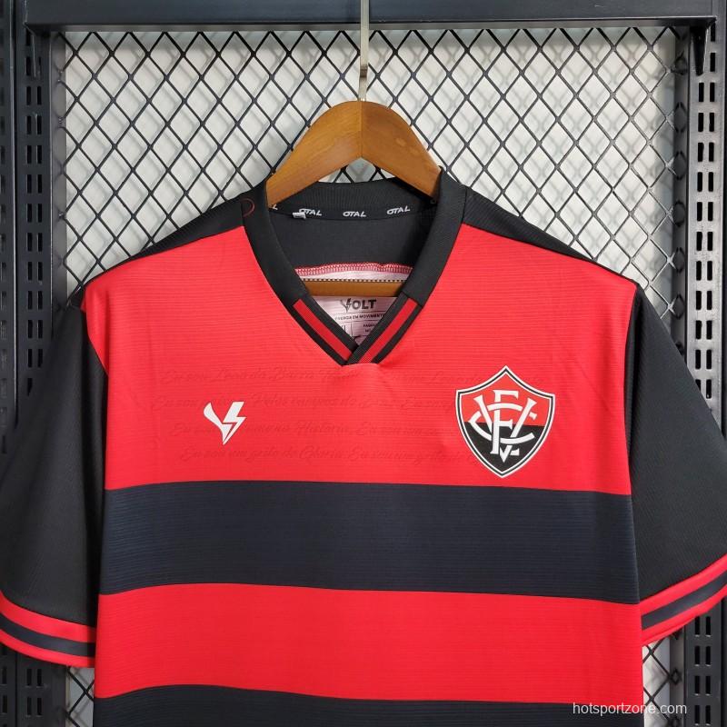 22-23 Esporte Clube Vitoria Home Soccer Jersey