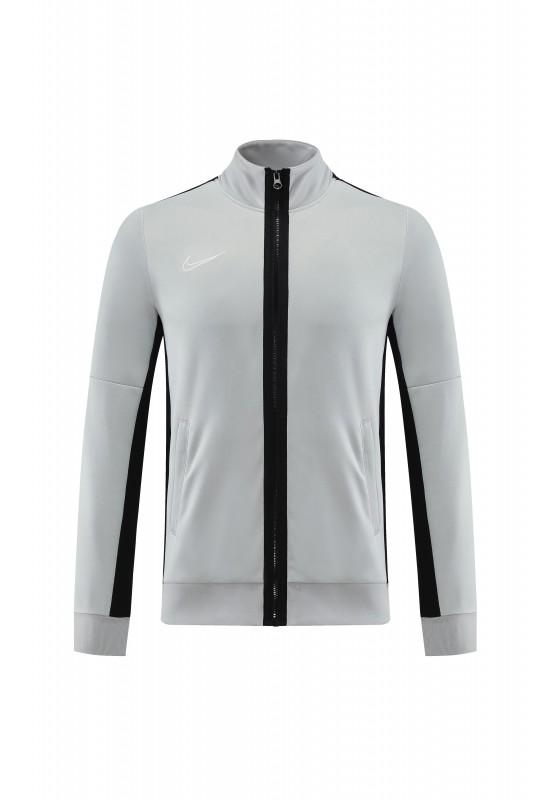 2023 Nike Grey Full Zipper  Jacket +Pants