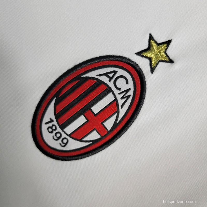 Retro 09/10 AC Milan Away White Jersey