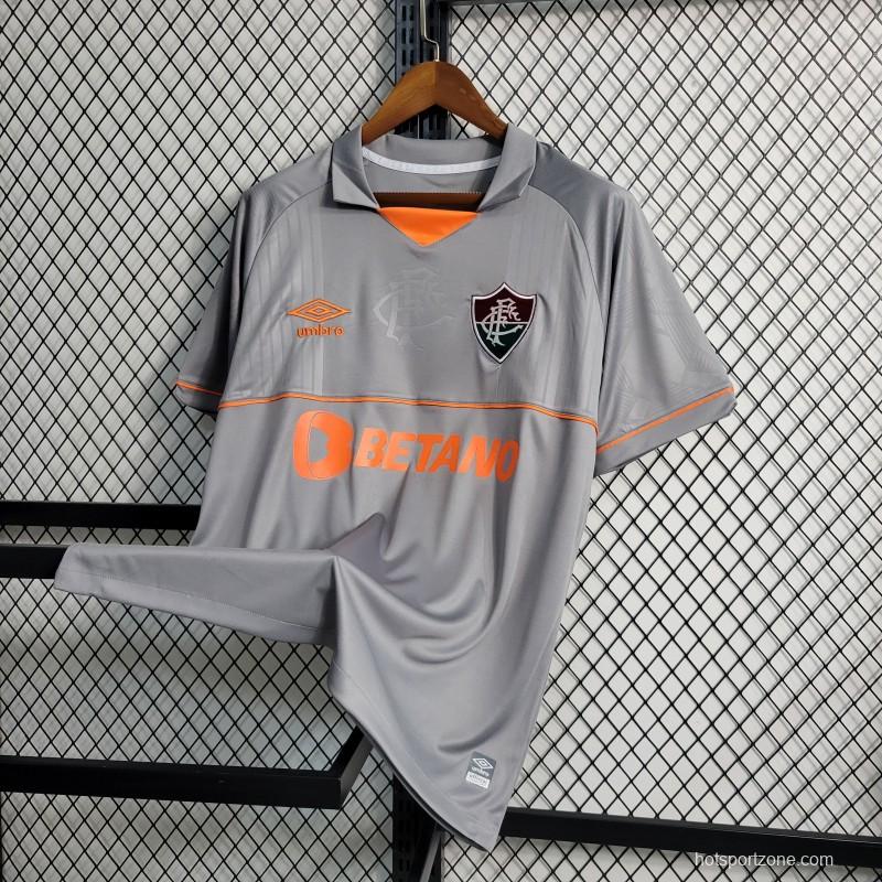 23-24 Fluminense Grey Goalkeeper Jersey