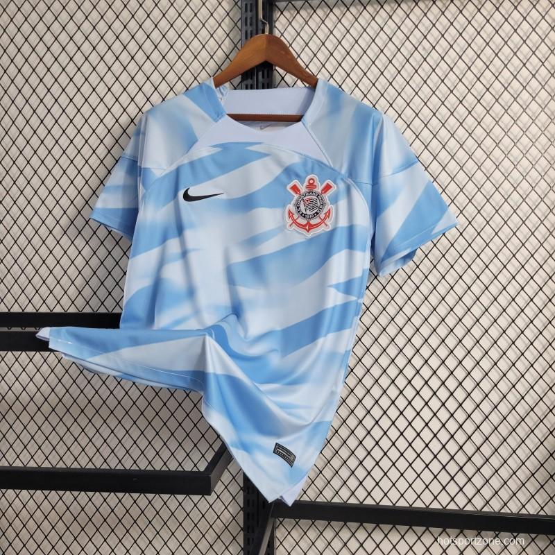 23-24 Corinthians Goalkeeper Blue Jersey