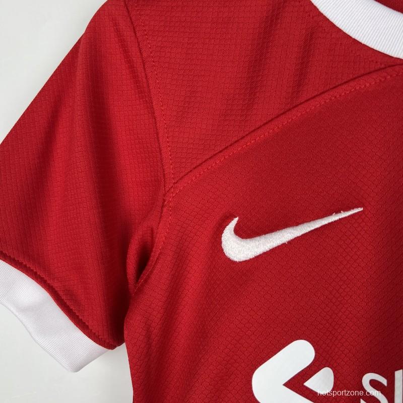 23/24 Kids Liverpool Home Jersey