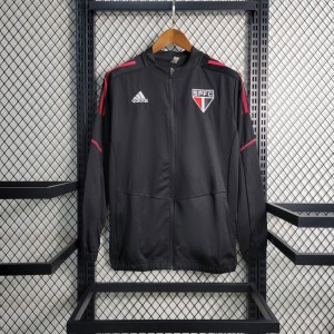 23/24 Sao Paulo Black Full Zipper Jacket