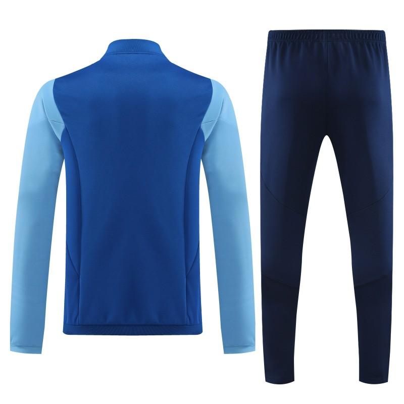 23/24 Adidas Blue Full Zipper Jacket+Pants