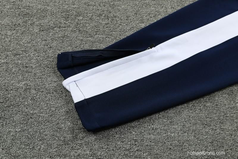 23/24 Puma Blue White Full Zipper Jacket+Pants