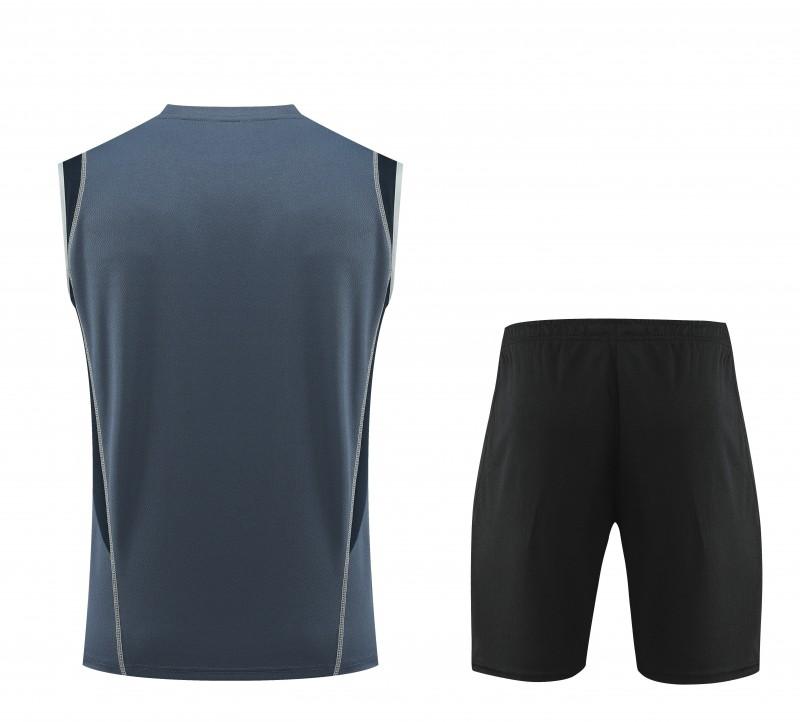 23-24 Inter Miami Grey Vest Jersey+Shorts