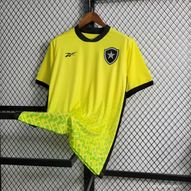 23-24 Botafogo Goalkeeper Away Yellow Jersey