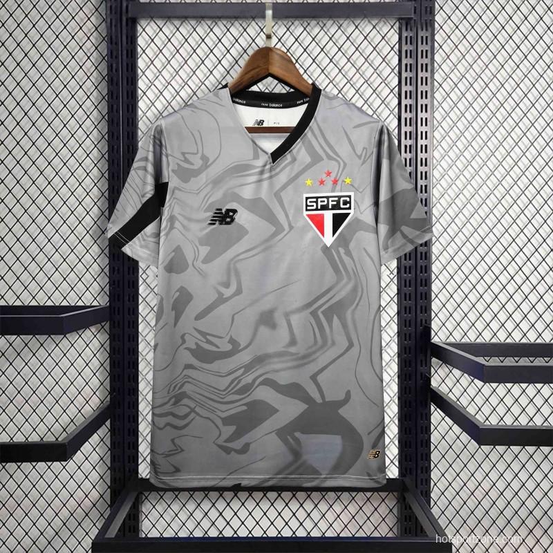 24/25 Sao Paulo Goalkeeper Grey Jersey
