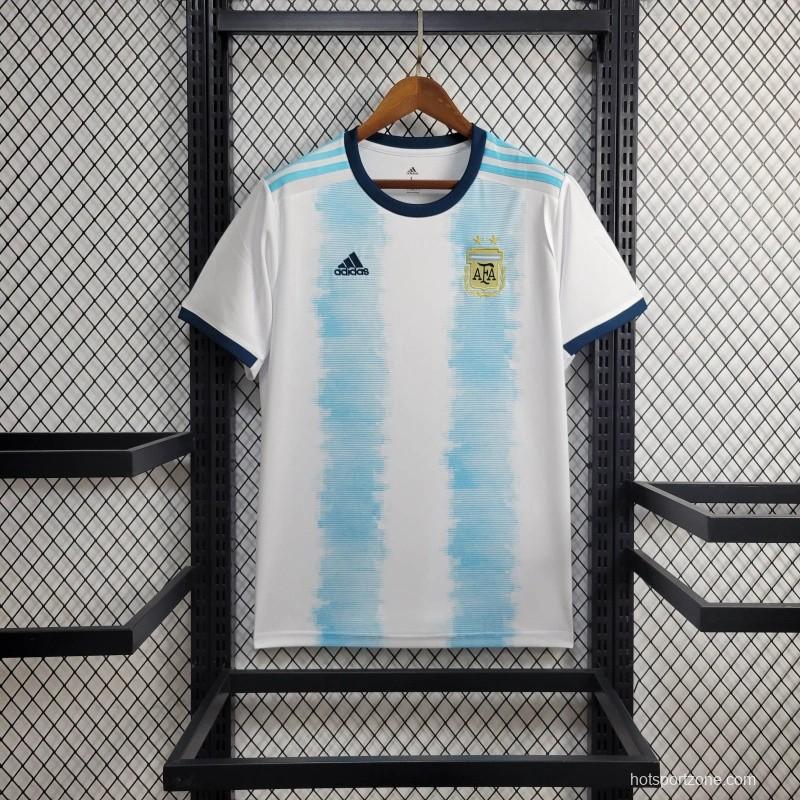 Retro 2019 Argentina Home Jersey