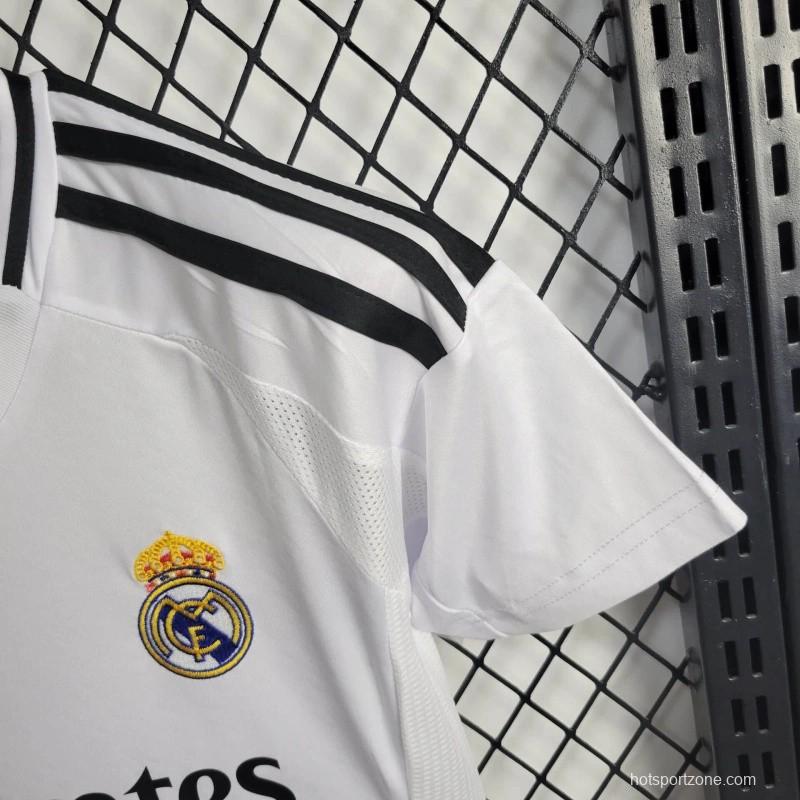 24/25 Kids Real Madrid Home Jersey