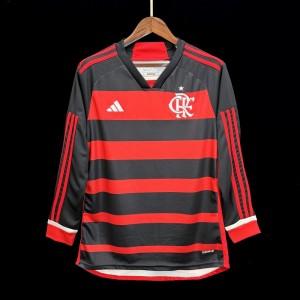 24/25 Flamengo Home Long Sleeve Jersey