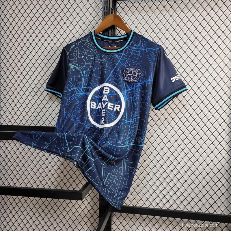 24/25 Bayer 04 Leverkusen Charcoal Blue Special Jersey