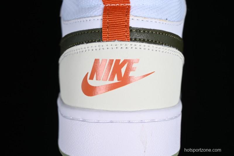 Nike Court Borough Mid Wear-Resistant Mid-Top Casual Sneakers