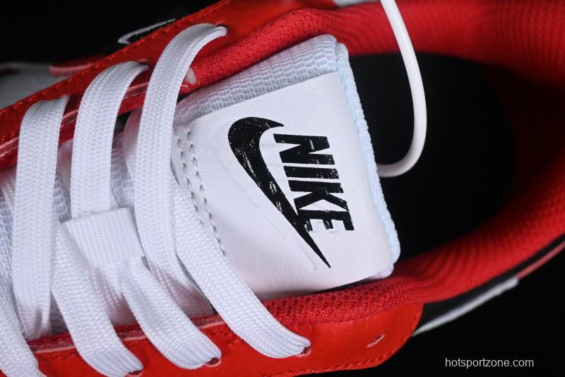 Nike Ebernon Low Premium Black White Low-Top Versatile Breathable Casual Sneakers - AQ1774-101