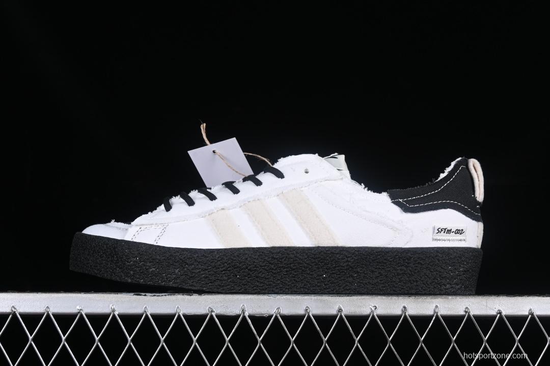 Adidas Song For The Mute x Ad Originals Campus 80s Lifestyle Low-Top Sneakers with Slip-Resistant Durability - ID4794