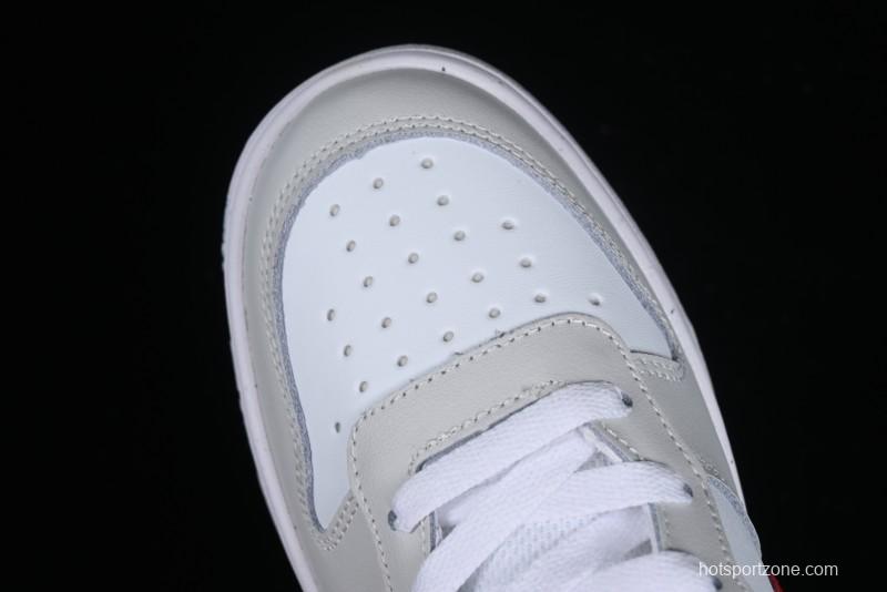 Nike Court Borough Low 2 Casual Campus Sneakers with Retro Basketball Design - FZ5525-161