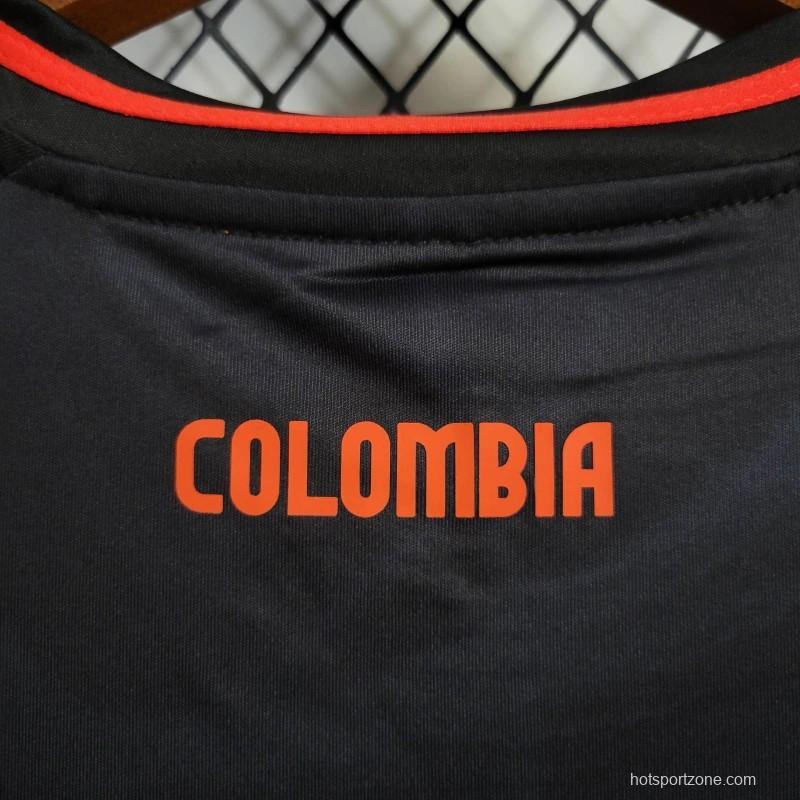 2024 Colombia Away Black Jersey