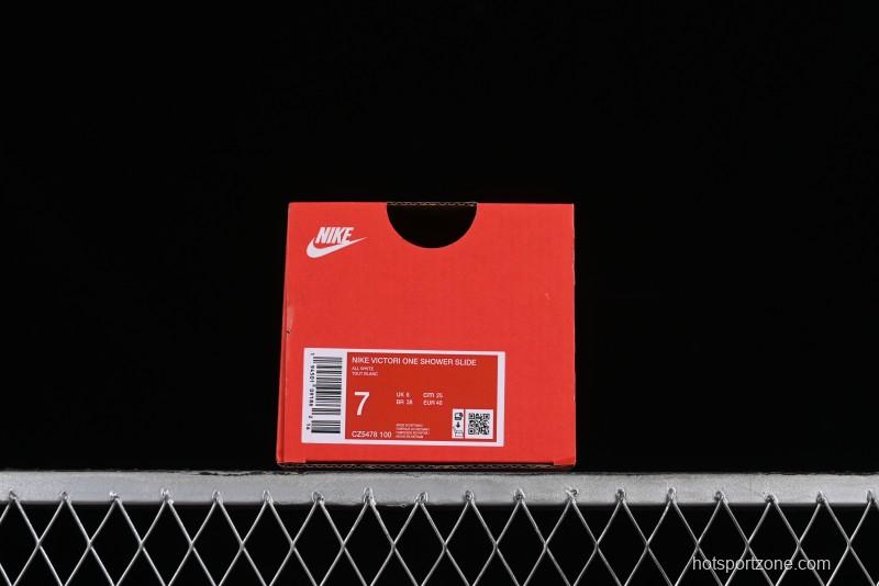 Nike Victori One Shower Slide Summer Casual Swim Beach Sandals - CZ5478-100