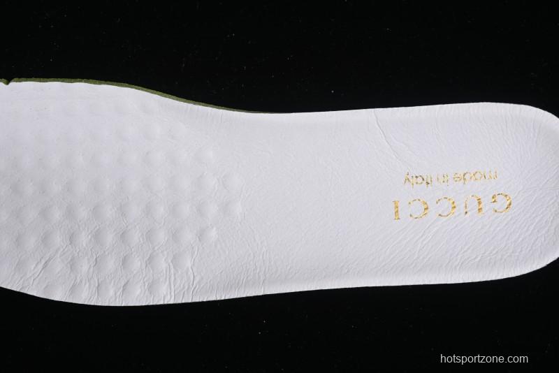 Gucci Chunky B Screener GG Casual Sneakers in Beige and Ebony GG Canvas with Leather Trim - 9Y9209666