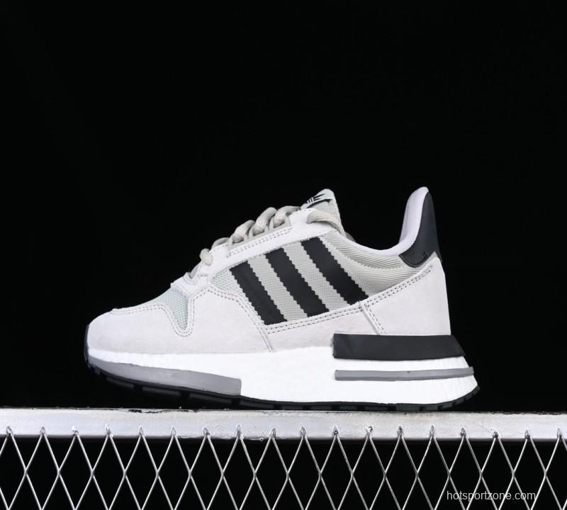 Adidas ZX500 RM Boost Retro Running Shoes with Full-Length Boost Midsole - B42288