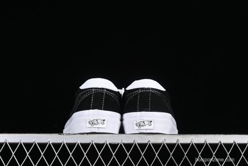 Vans Premium Sport 73 Classic Black & White Suede Low-Top Skate Shoes - VN000CR1BA2