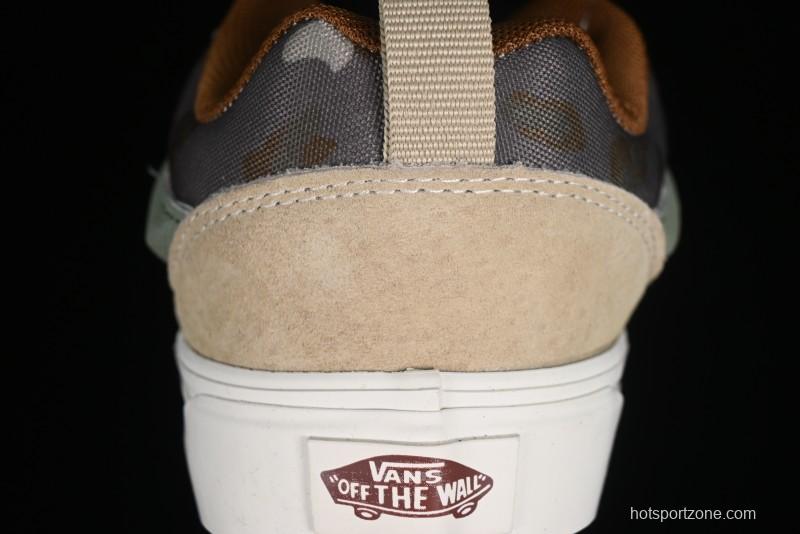 Vans Classics Knu Skool Desert Gray Green Chunky Tongue Bread Shoes - VN0007QC0WD