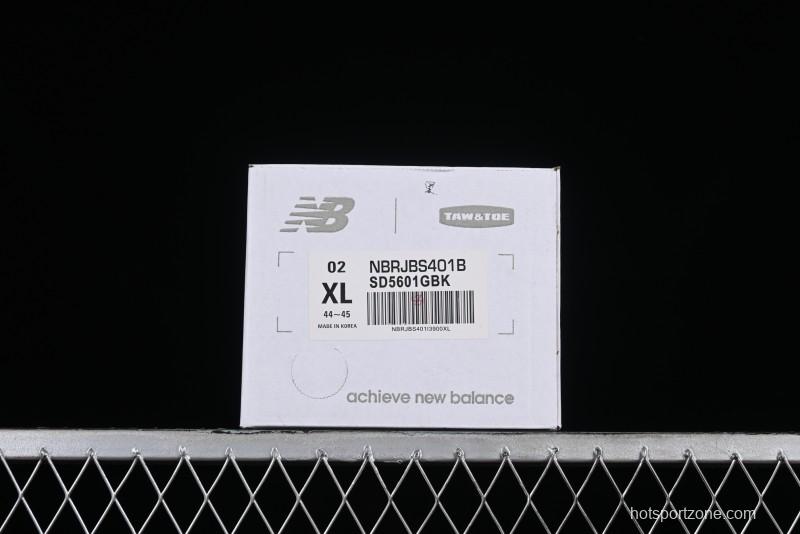 New Balance NB x TAW&TOE Collaboration Black Ultra-Soft Cloud Cushion Beach Sandals Flip Flops - SD5601GBK