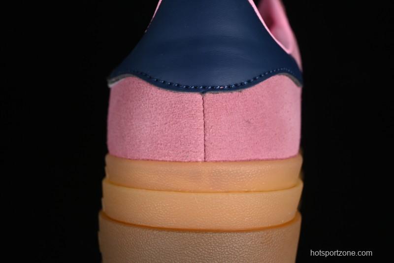 Adidas Originals Gazelle Bold H06122 Low-Top Sneakers with Thick Sole for Casual Wear, Slip-Resistant and Durable