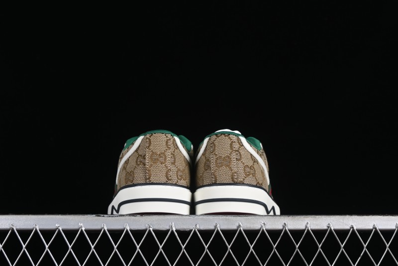 Gucci Tennis 1977 Print Sneaker Retro Casual Canvas Shoes - 02JPO9064