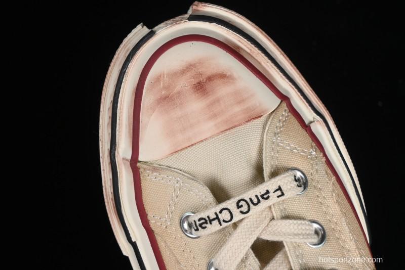 Feng Chen Wang Converse Chuck 70 Low 2-in-1 Deconstructed Canvas Sneakers - A07718C