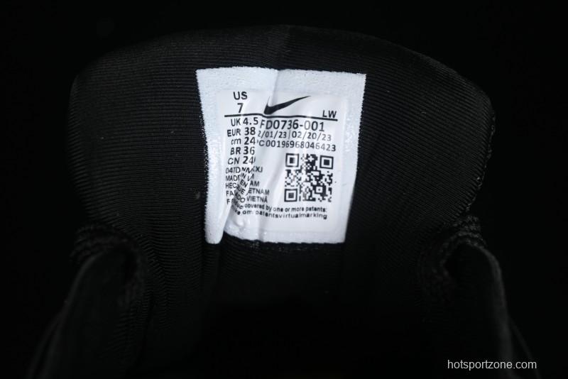 Nike V2K Runtekk 3XL Retro Low-Top Running Shoes with Shock Absorption and Anti-Slip Design - FD0736-001