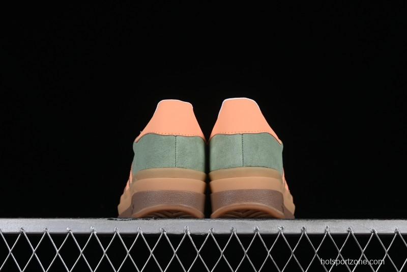 Adidas Originals Gazelle Bold IH7495 Low-Top Sneakers with Thick Sole for Casual Wear Anti-Slip and Durable - IH7495