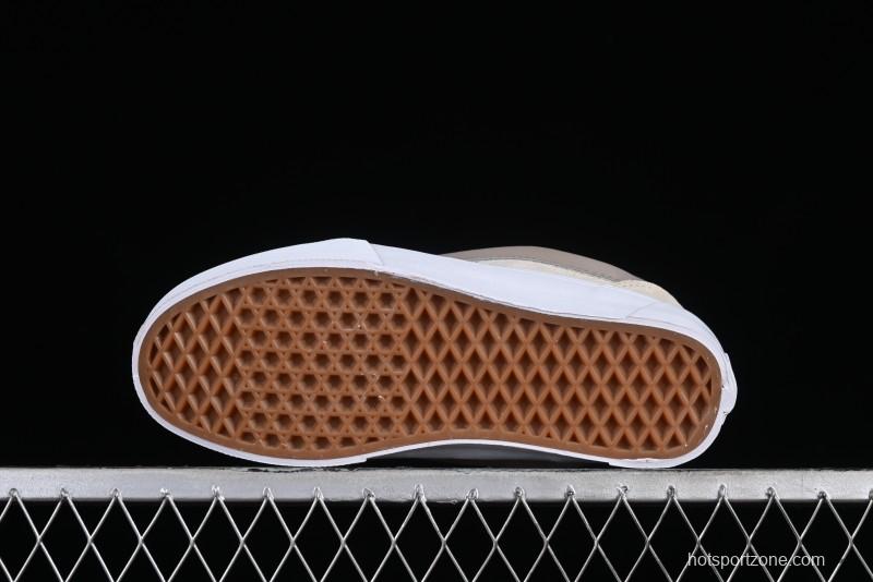 Vans Classics Knu Skool Cream Coffee Chunky Tongue Platform Sneakers - VN0009QCJD8