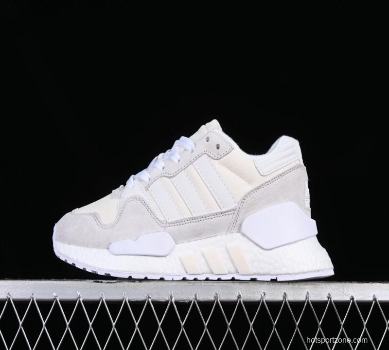 Adidas ZX930 EQT Never Made Pack Retro Sneakers with Boost Midsole and Pigskin Upper - G27503
