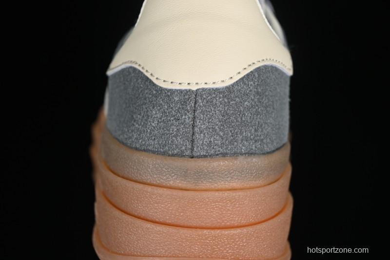 Adidas Originals Gazelle Bold IE0428 Low-Top Sneakers with Thick Sole for Casual Wear, Anti-Slip and Durable - IE0428