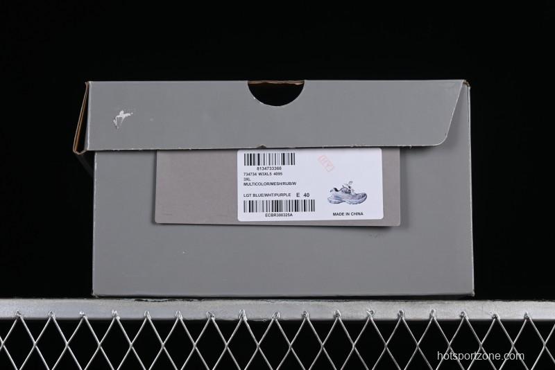 Balenciaga Phantom Sneaker 10th Generation Trend Running Shoes with Transparent Heel Strap - W3XL54095