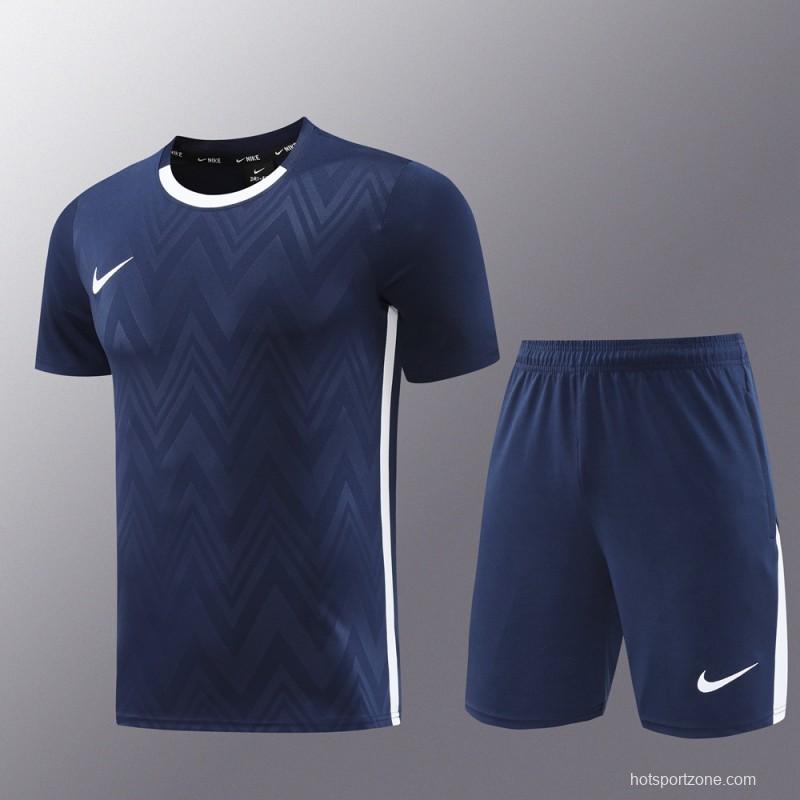 24/25 Nike Navy Short Sleeve Jersey+Shorts