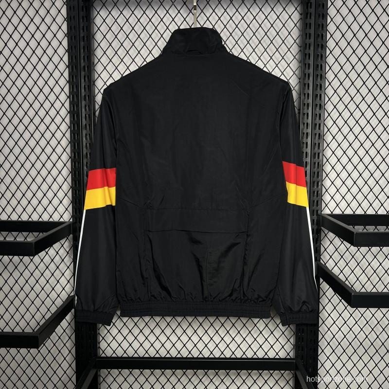 2024 Germany Black Windbreaker