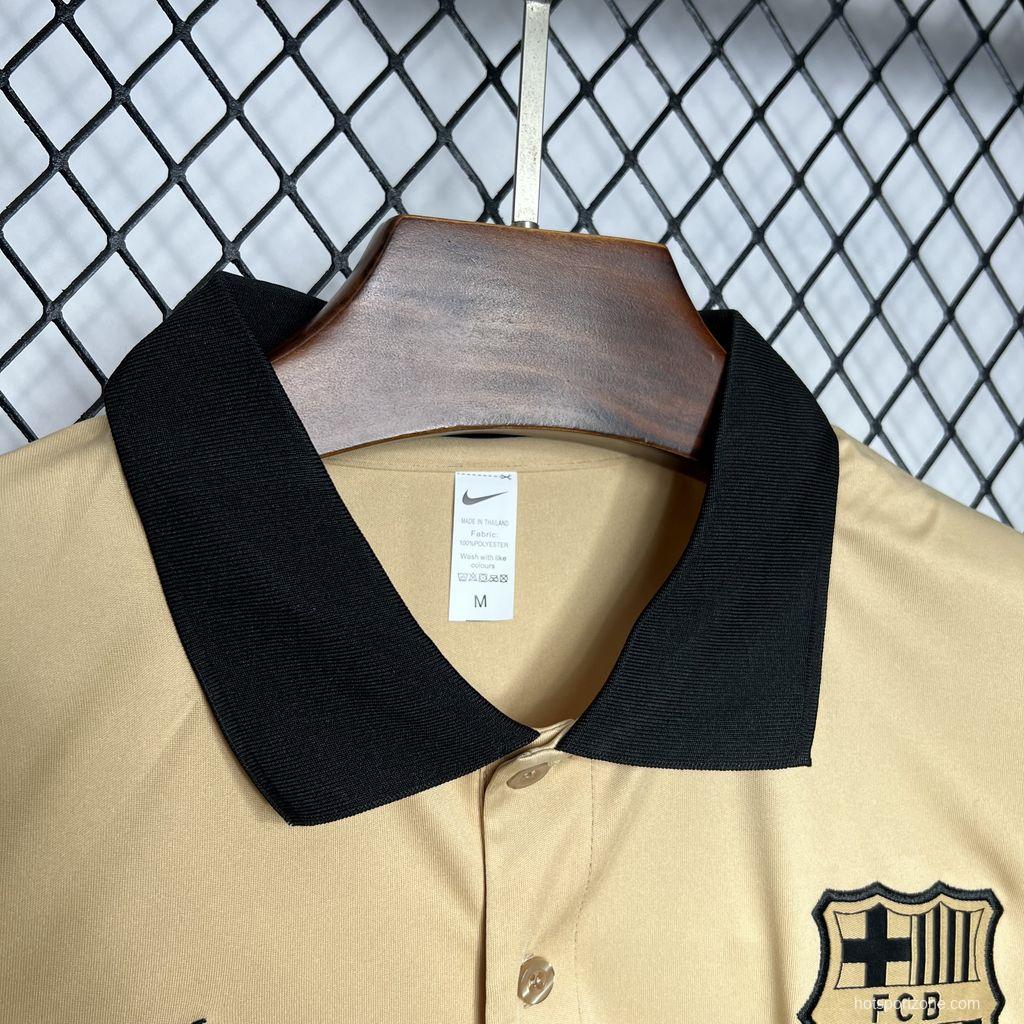 24/25 Barcelona Polo Khaki Jersey