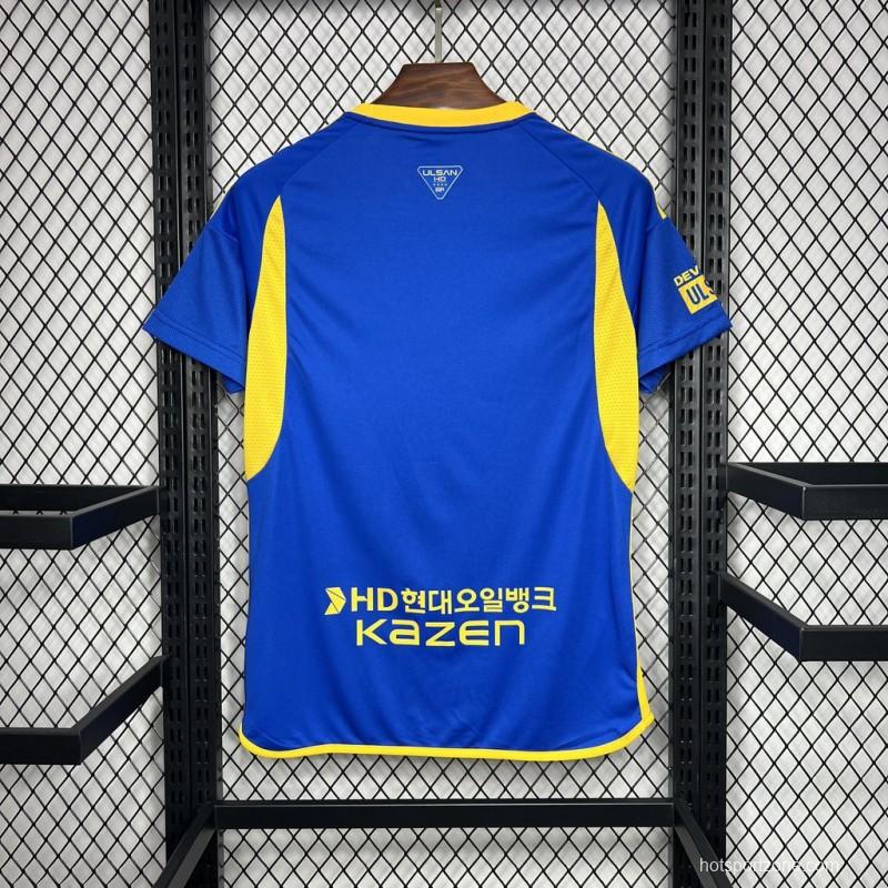 24/25 Korea Ulsan HD FC Home Jersey