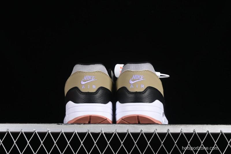 Nike Air Max 1 Retro Running Shoes with Half-Sole Air Cushion - FB9660-003